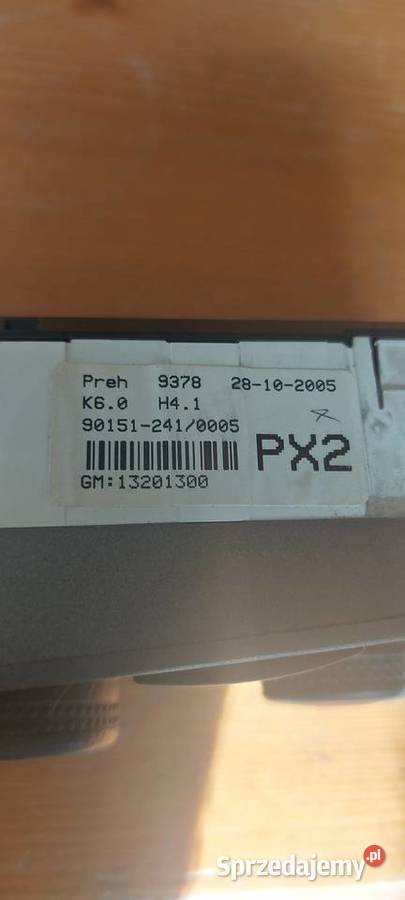 Opel Astra H ZEFIRA B PANEL NAWIEWU 13201300 Skwierzyna
