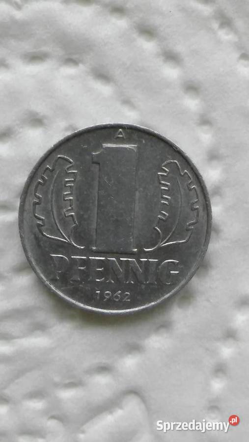 Moneta 1 Pfennig z 1962r. Niemcy/NRD !!! TANIO !!!