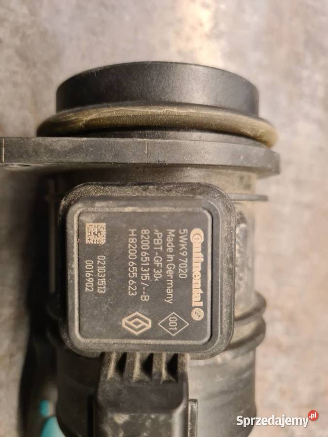 Przepływomierz 15dci dacia renault 8200651315 Wałbrzych sprzedam