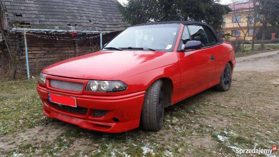 Sprzedam opla astre f cabrio tuning okazja Mokre