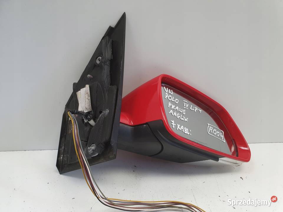 LUSTERKO PRAWE VW Polo IV lift 0509r PASAŻERA 7 Rudka