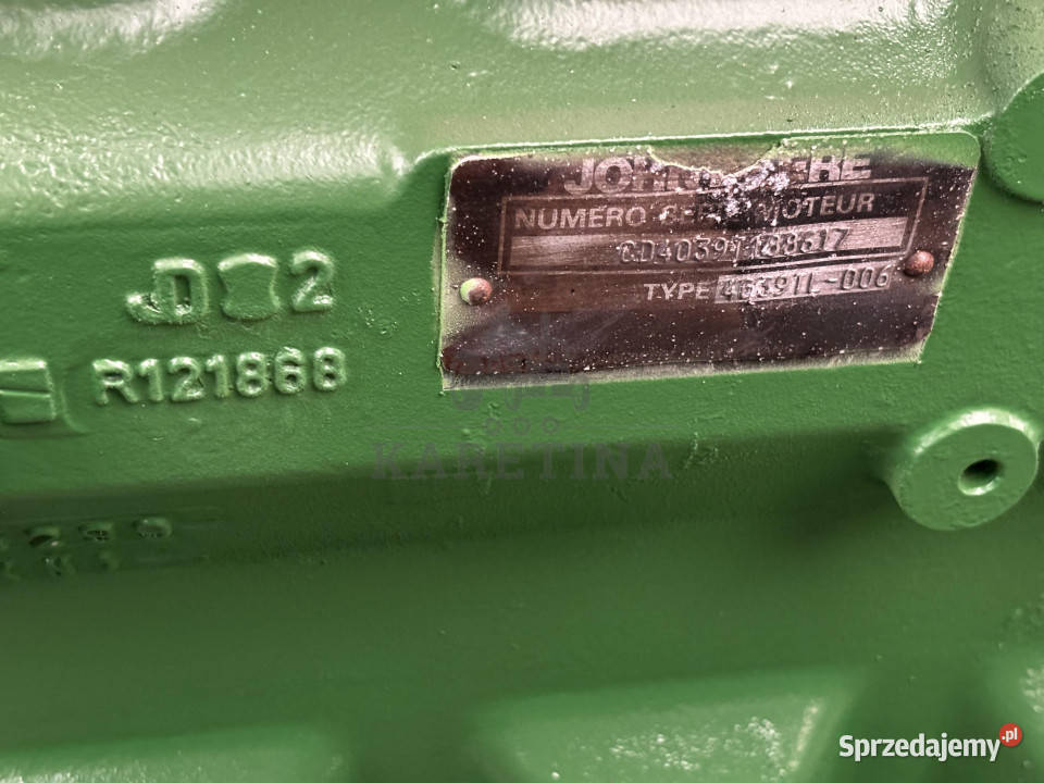 John Deere R121868 4039TL006 4039TL 006 Blok Jastrzębniki sprzedam