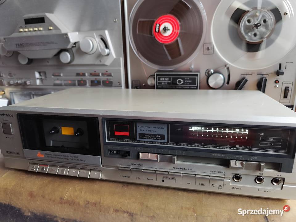 deck kasetowy Technics RSB 18 dbx Mosty