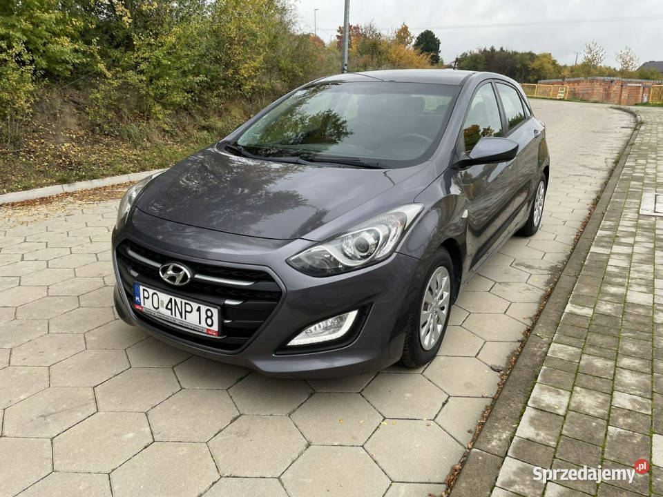 Hyundai i30 Hyundai i30 Zarejestrowany Klima szary wielkopolskie Gostyń