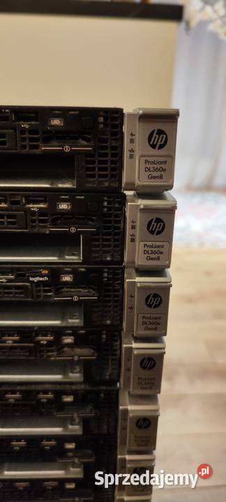 Serwer do renderowania grafiki 15x HP ProLiant Pamięć RAM 240 mazowieckie Warszawa sprzedam