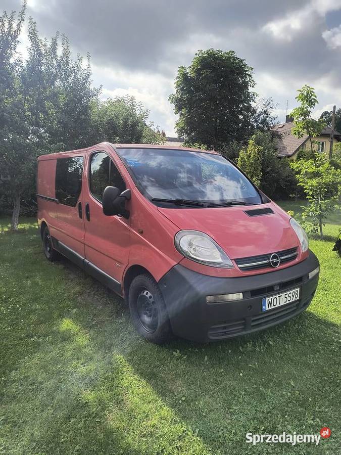 Opel Vivaro 19 klimatyzacja long mazowieckie Celestynów