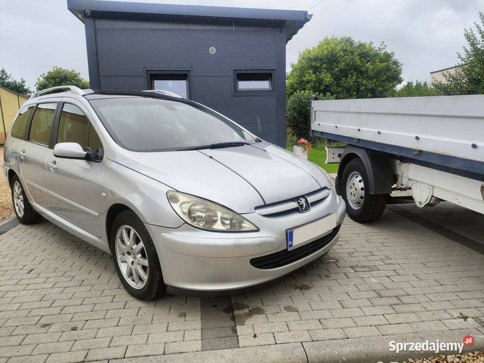 Peugeot 307 SW 20 hdi136 KLIMA panorama alumy I komputer pokładowy