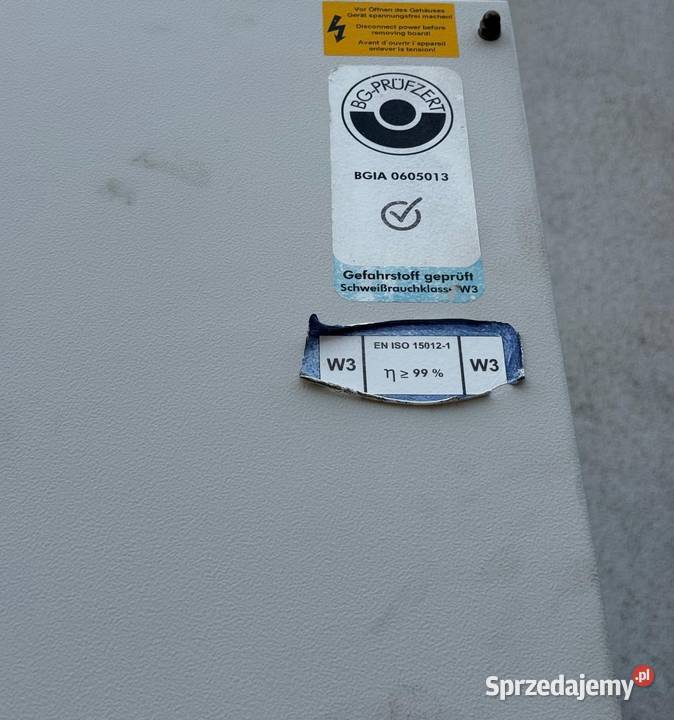 Odciąg pyłu wyciąg dymu spawalniczego filtr TEKA Zdziechowice