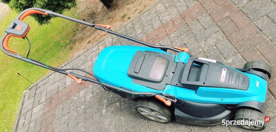 KOSIARKA ELEKTRYCZNA GARDENA 36E USZKODZONA Kosiarki elektryczne warmińsko-mazurskie Olsztyn sprzedam