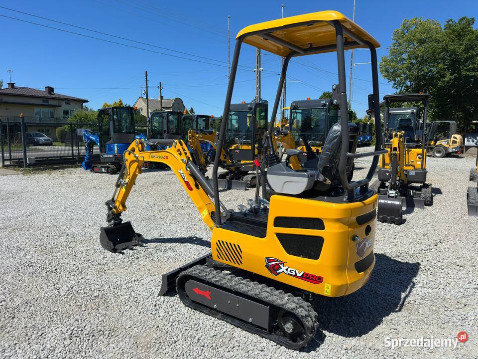 Nowa Minikoparka XGV EKO10JS z 2026 Roku Waga Złoczew