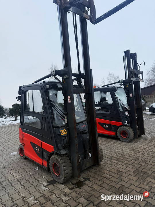 wózek widłowy elektryczny LINDE E25L 34 sekcja Wózki widłowe