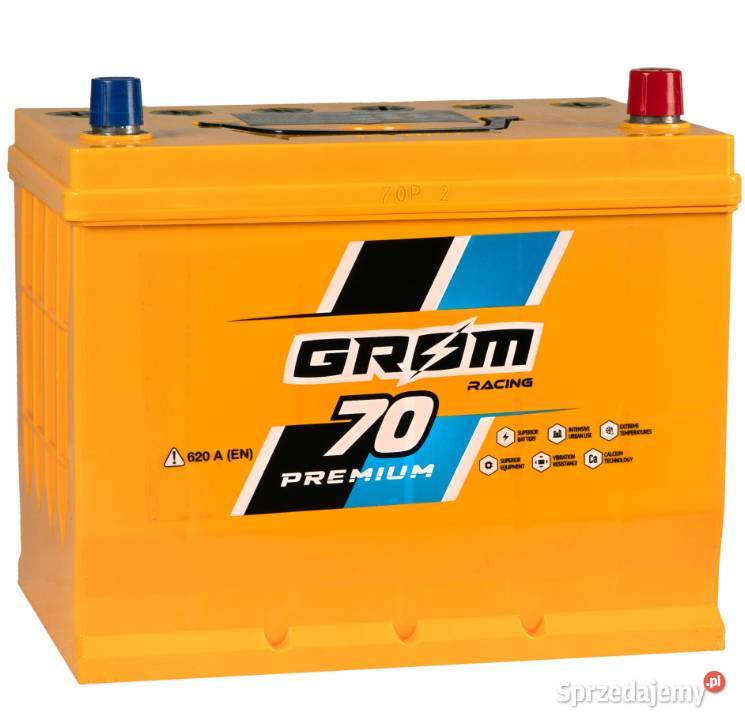 Akumulator 70Ah 620A Grom Racing Japan P osobowe Poznań