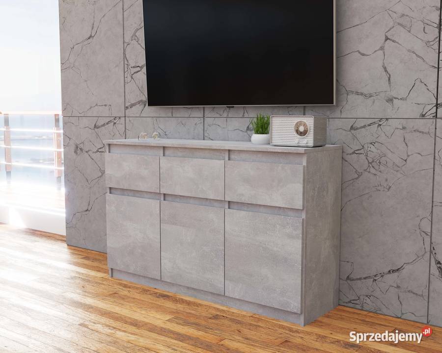 Komoda Z 3 Szufladami 120 Oleksa Nowoczesna 120cm Elbląg