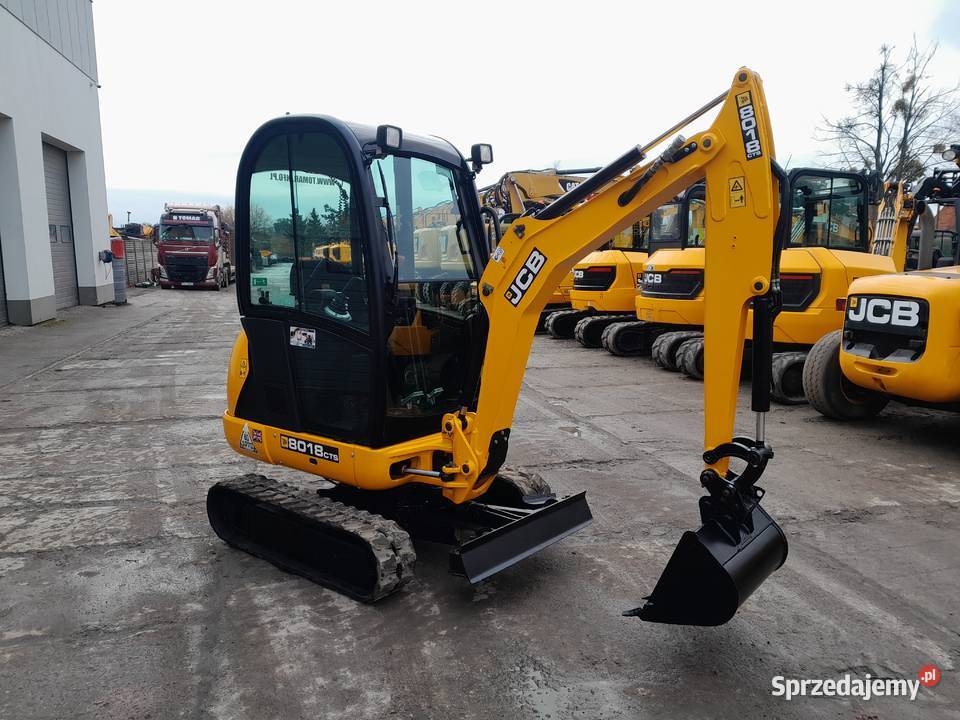 MINIKOPARKA 18 TONY JCB CAT VOLVO KUBOTA SANY Koparki wielkopolskie Krotoszyn