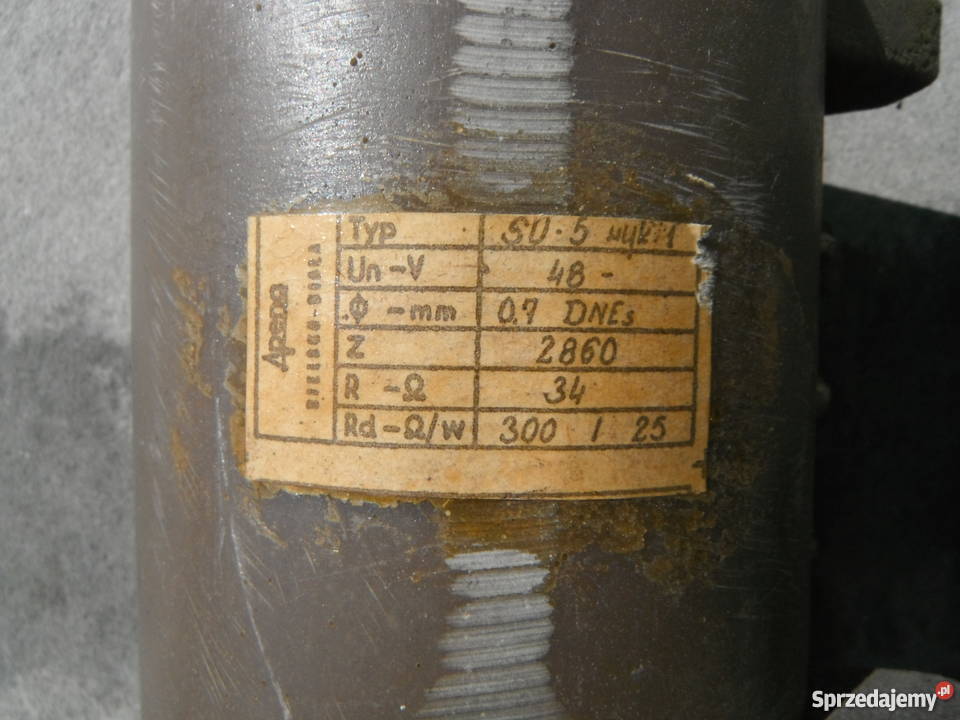 Cewka stycznika SU 23 220V mazowieckie Barak sprzedam