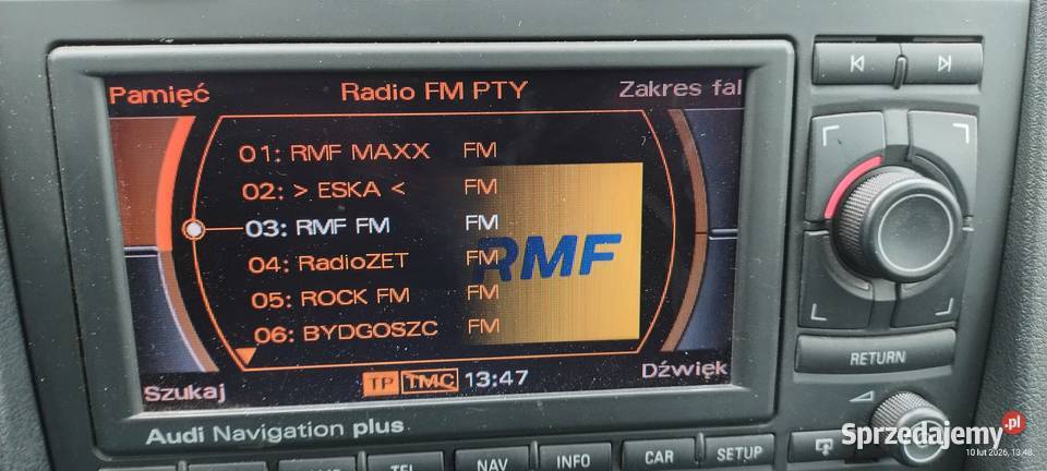 Radio nawigacja Audi Navigation Plus RNSE menu Bydgoszcz sprzedam