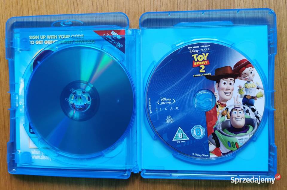 Toy Story 2 Bluray DVD En 1999 Special Edition Parzęczew