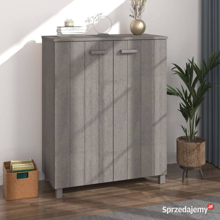 Szafka na buty HAMAR jasnoszara 85x40x108 lita Warszawa