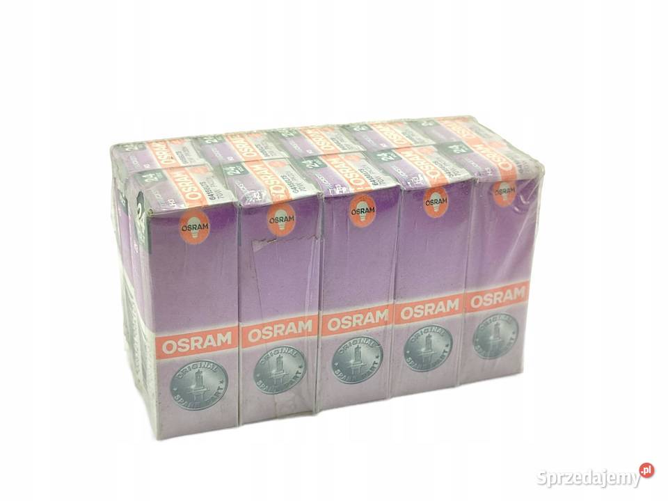 ŻARÓWKA HALOGEN KOMPLET 10 OSRAM 24V 70W PK22S sprzedam