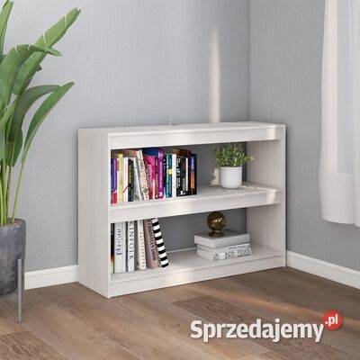 vidaXL Regał na książkiprzegroda biały Warszawa