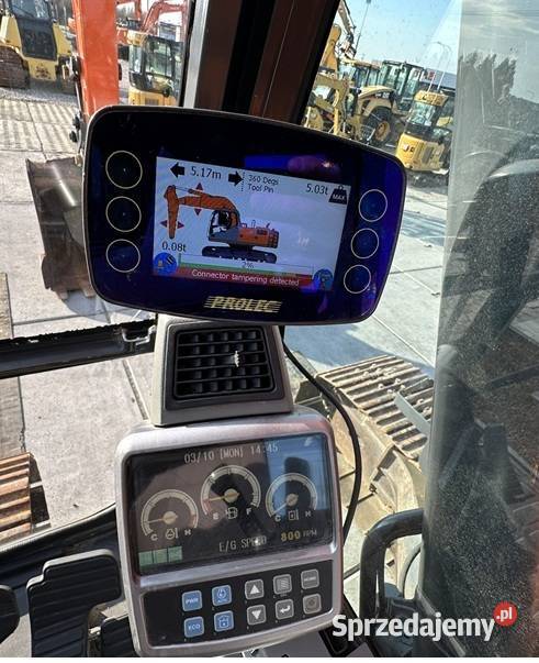 KOPARKA GĄSIENICOWA MARKI DOOSAN DX235LCR Rok produkcji 2014 Koparki wielkopolskie Tuliszków