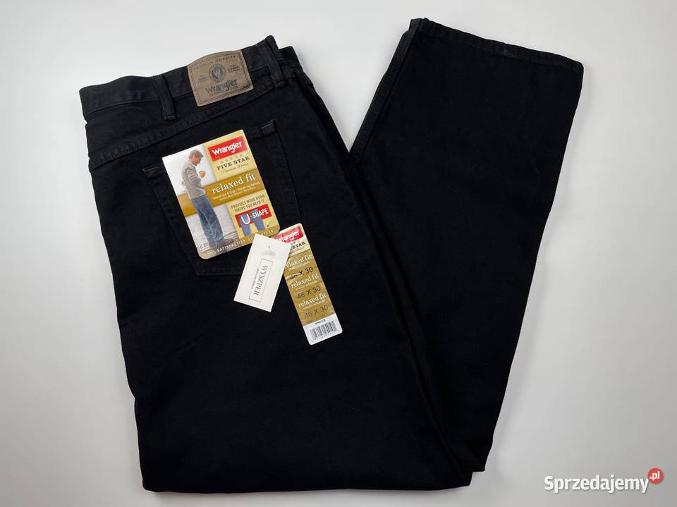 Jeansy Wrangler Relaxed fit spodnie jeansowe 4XL Rzeszów