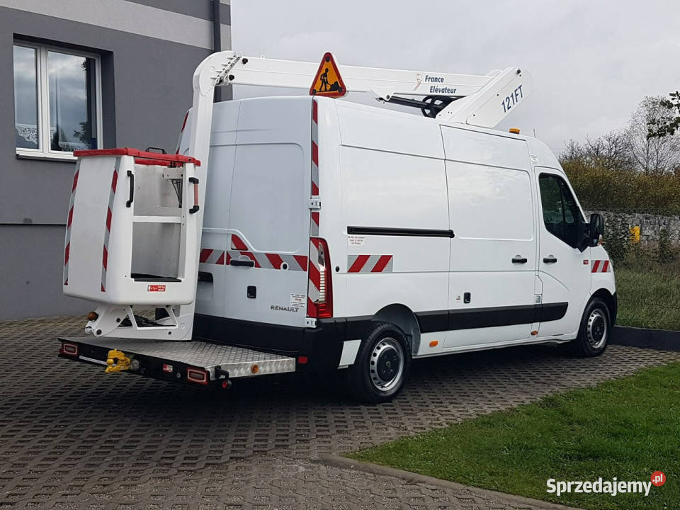 Renault Master L2H2 ZWYŻKA UDT PODNOŚNIK KOSZOWY wielofunkcyjna kierownica Poręba