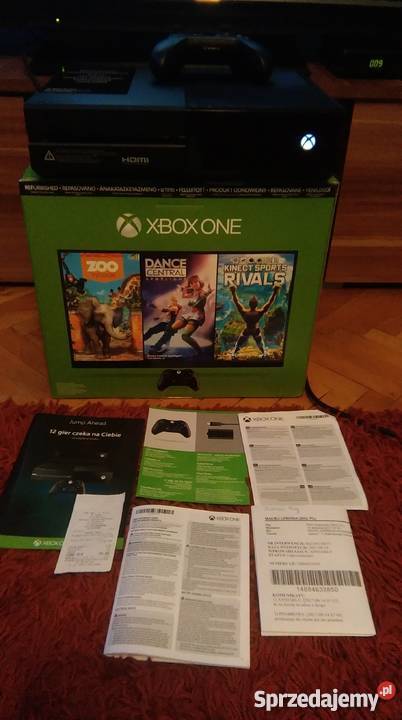 Xbox One 500gb Kinect Gry GTA 5 TEKKEN 7 Gry Pabianice