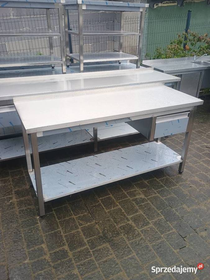 Stół Gastronomiczny z szufladą 164x60 Piekielnik