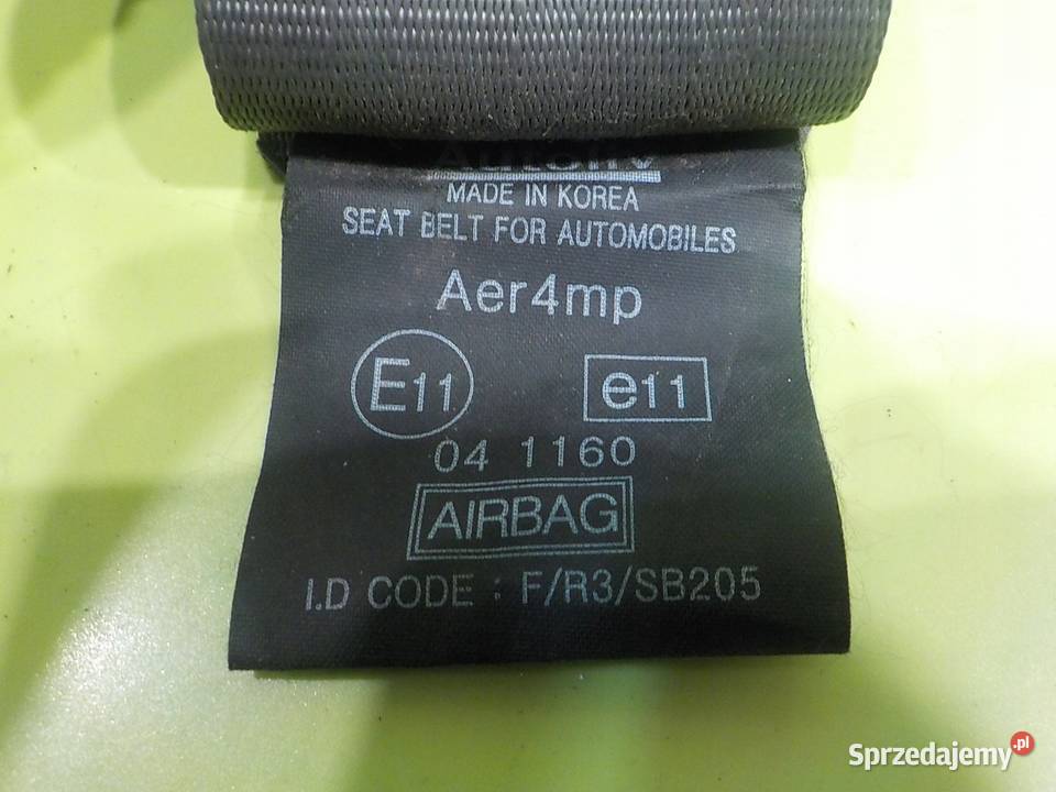 SSANGYONG RODIUS II 14r 5D pas bezpieczenstwa mazowieckie Suków