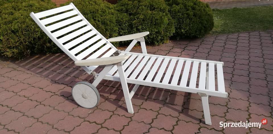 Leżak basenowy ogrodowy łóżko aluminiowy Kettler Garwolin