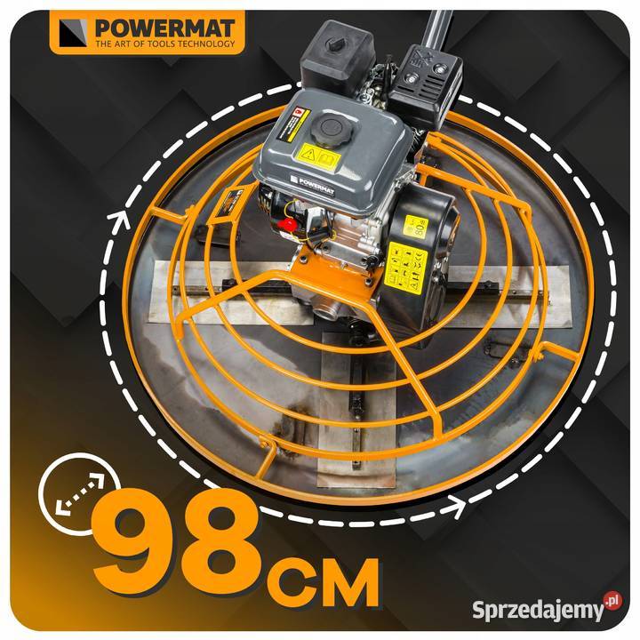 Zacieraczka spalinowa do betonu 100 7 talerz do Pozostałe Katowice