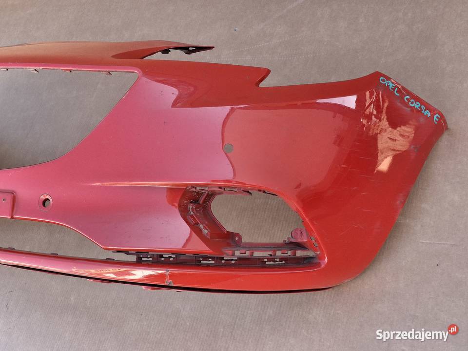 OPEL CORSA E ZDERZAK PRZÓD PRZEDNI ORYGINAŁ Bieleń