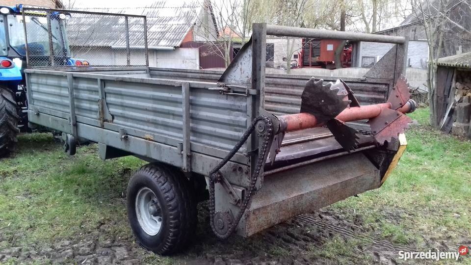 Rozrzutnik obornika Agromet 35 tony nieuszkodzony Sobota