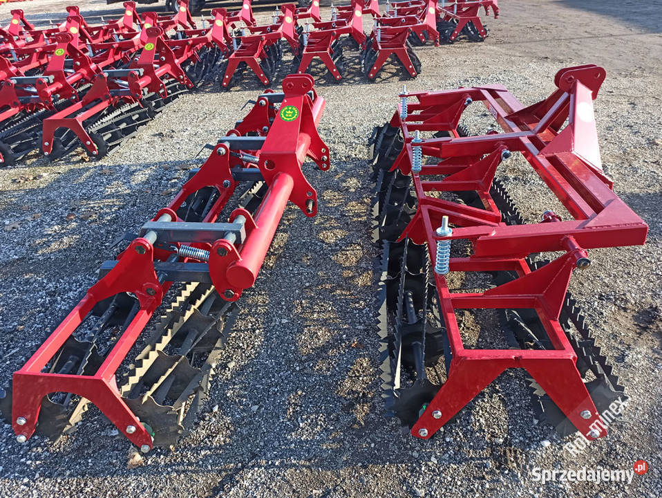 Podwójny wał dociskowy wahaczowy HEROS 28 m