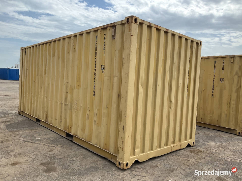 Kontener morski magazyn 20DV 6M Ruda Śląska sprzedam