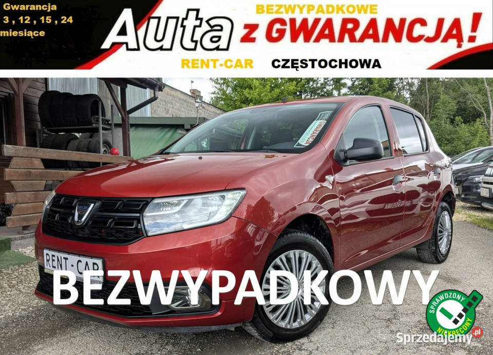 Dacia Sandero 90OPŁACONY BezwypadkowySerwisVIP Częstochowa