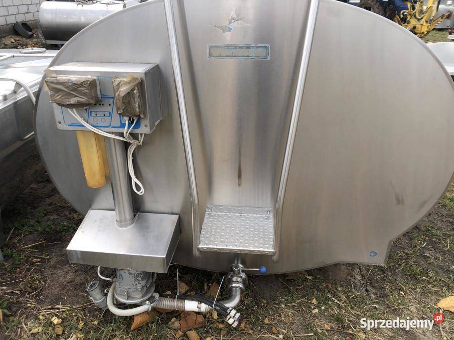 Zbiornik do mleka 3100 L nieuszkodzony Rolnictwo Myszyniec