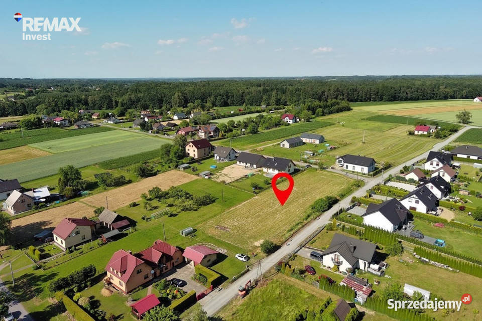 HIT Działka pod dom 1009m Pogwizdów Uzbrojona