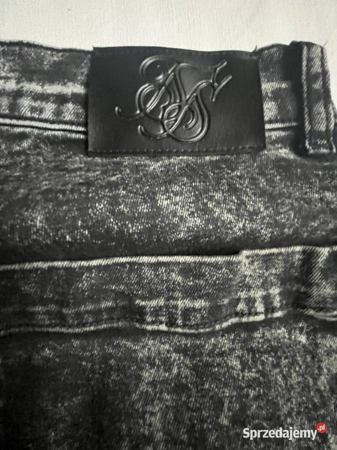 Spodnie jeansowe męskie SIKSILK skinny rozmiar L mazowieckie Sochaczew