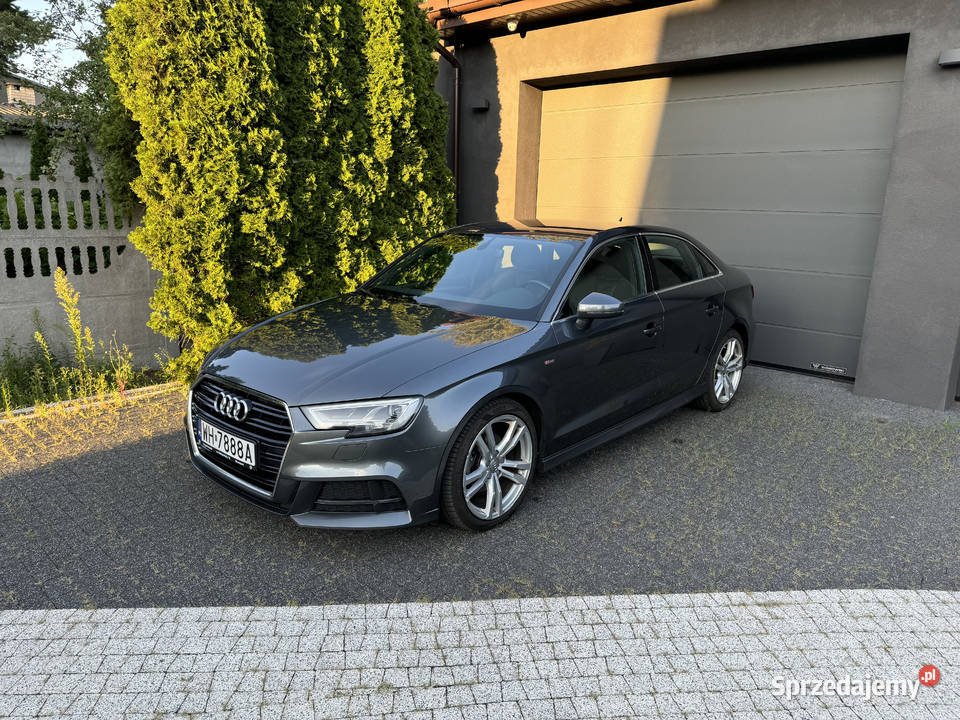 Audi A3 2x SLine Rok produkcji 2017 Wesoła