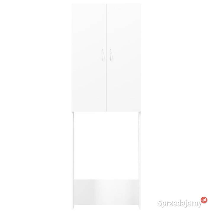 vidaXL Szafka na pralkę biała 64 x 255 x 190 wolnostojące Warszawa