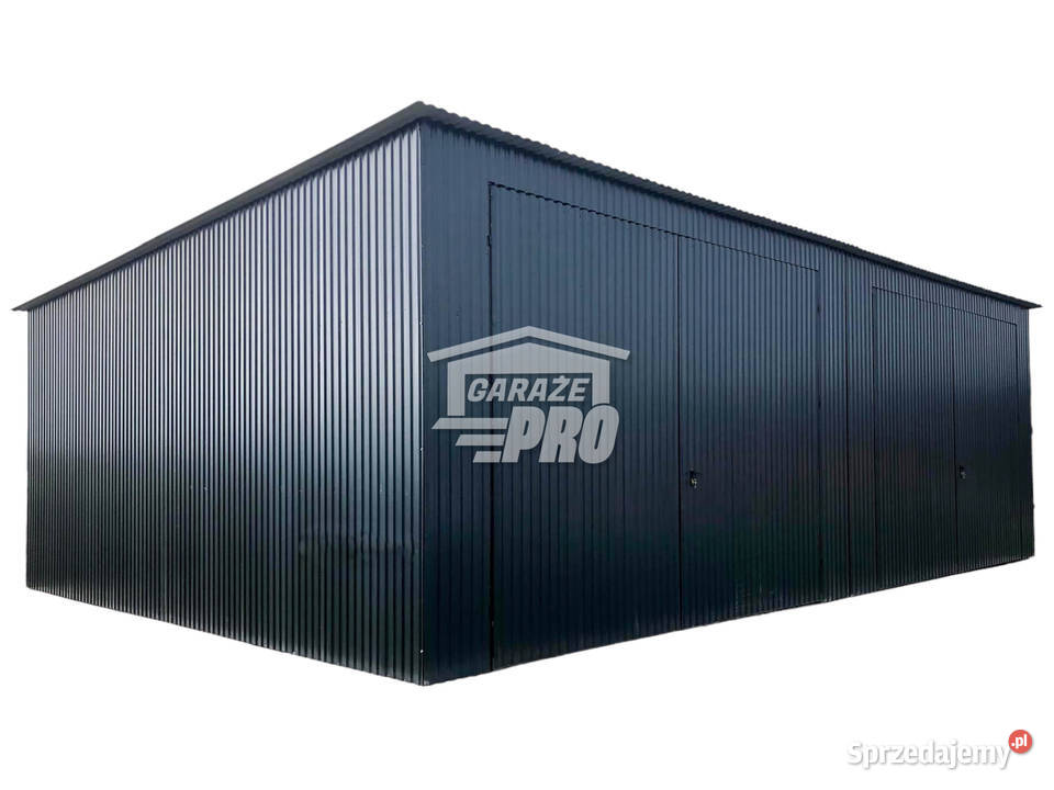 Hala Garaż blaszany 8x6 ścianka działowa Brama Drawsko Pomorskie