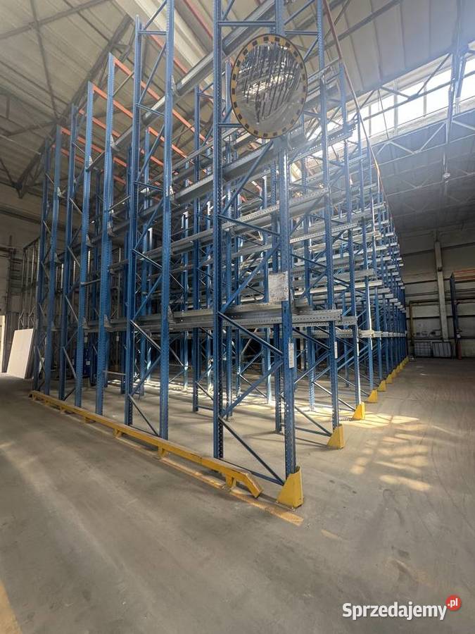 Regały magazynowe DRIVE IN Jungheinrich łódzkie Łódź sprzedam