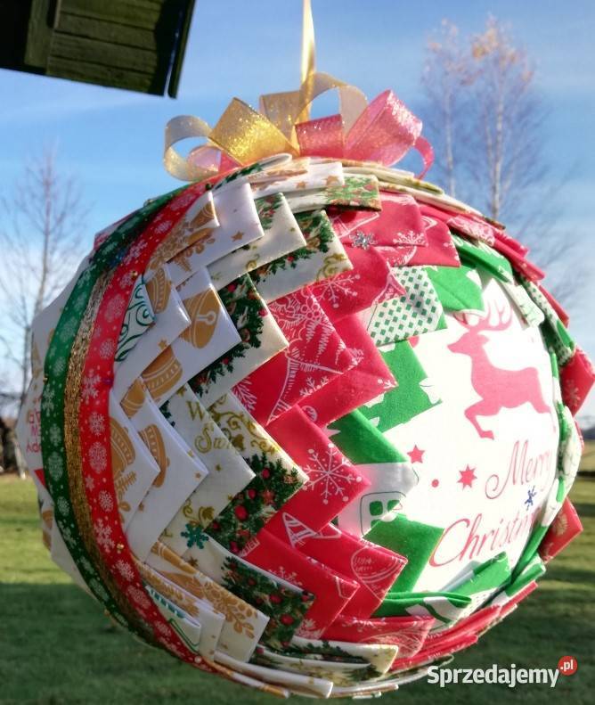 Bombka 30 ozdoba świąteczna Boże Narodzenie Kraków