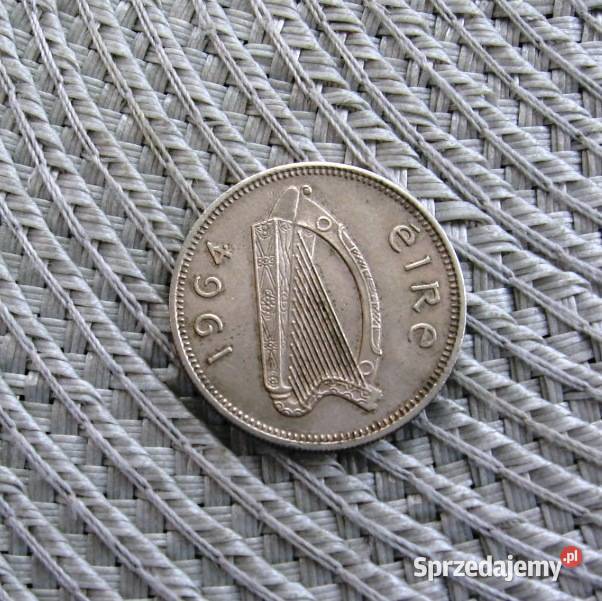 Irlandia 1 Szyling 1964r Kalisz