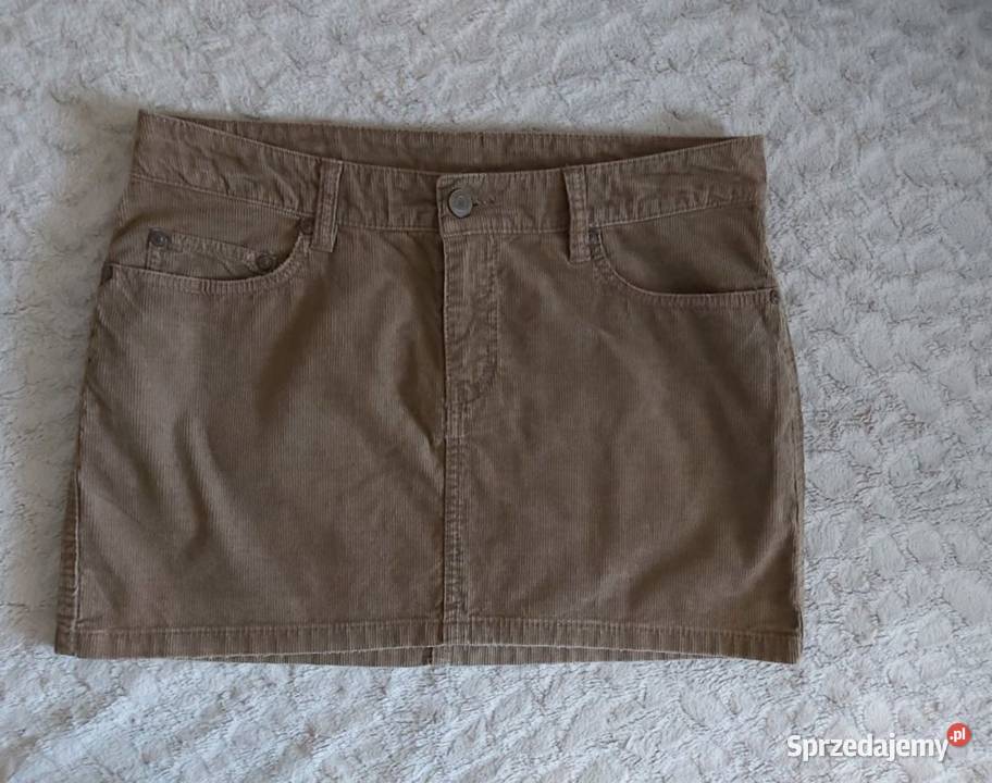 Spódnica mini HM rozmiar 36 38 struksowa