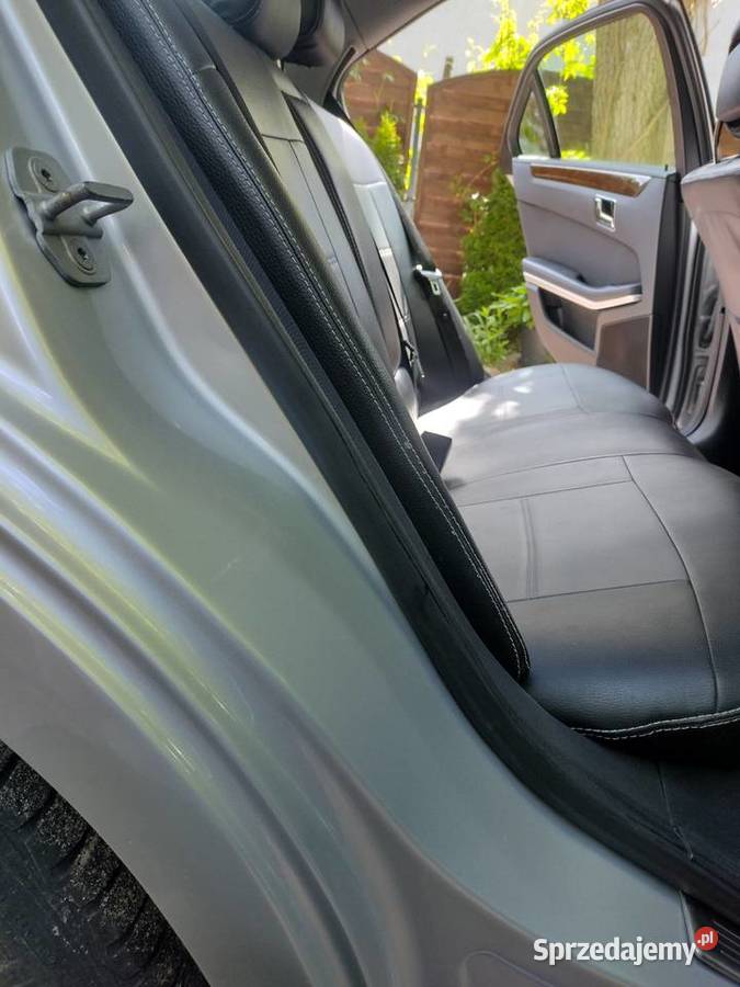 Okazyjnie Zadbany Mercedes E KlasaW 212Rocznik elektrochrom. lusterka boczne Strzelno