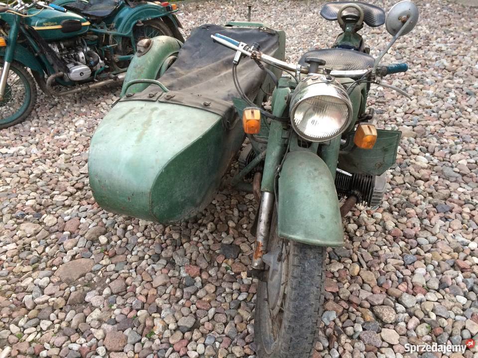 Motocykl K650 Dniepr wielkopolskie Kłecko