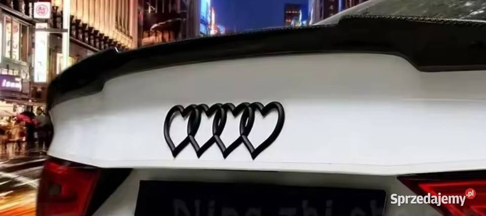 Logo emblemat Znaczek Audi śląskie Gliwice